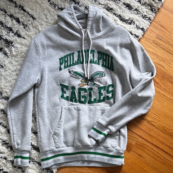 NFL Other - NFL Philadelphia Eagles Gray and Green Hoodie